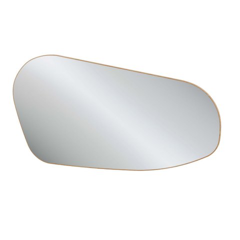 Espelho Decorativo Orgânico de Luxo 70x135cm Moldura Mdf Es26 Basic Dalla Costa