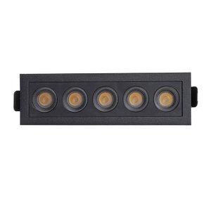 Spot de Embutir Powerus Picco 38° 10w 3000k Irc90 Preto