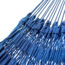 Ver imagem 1 de Rede De Dormir Jeans Life Azul Com Preto - Basic