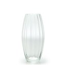 Ver imagem 1 de Vaso Oliva G Ondulado Transparente Murano Cristais Cadoro