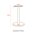 Ver imagem 4 de Mesa de Refeitório Redonda Pisa 80 Cm
