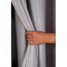 Cortina Pronta Blackout Linho Flame 280x160 Cm Dani Lorenzi Cinza - 1