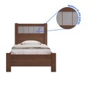 Ver imagem 5 de Cama Solteiro Premium Plus 100% MDF Castanho Off White