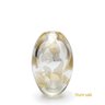 Vasinho Oval Transparente Áureo Murano Cristais Cadoro - 1