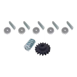 Kit Engrenagem Nylon Rosca S/fim + P/5 Espeto Giratório - 1