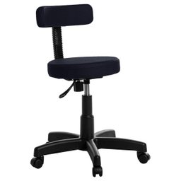 Cadeira Mocho Giratória Rce Azul Escuro - 1 Cadeira Mocho Giratória Rce Azul Escuro - 1