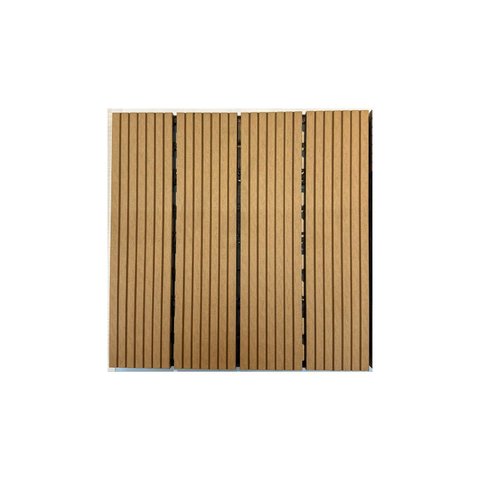 Deck Modular de Madeira Ecológica 30cm x 30cm Formaco Decor Marrom/Canela