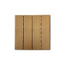 Ver imagem 1 de Deck Modular de Madeira Ecológica 30cm x 30cm Formaco Decor Marrom/Canela