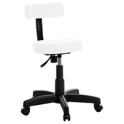 Cadeira Mocho Giratória Rce Branco - 1