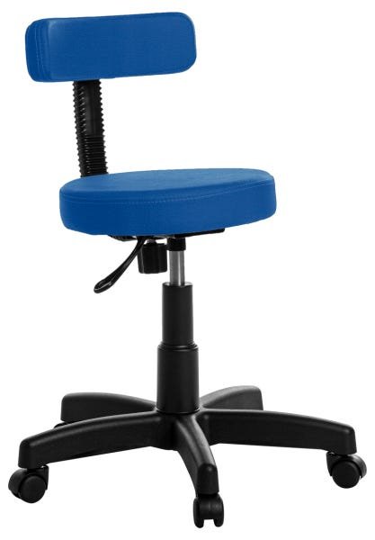 Cadeira Mocho Giratória Rce Azul - 1