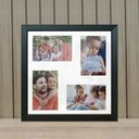 Ver imagem 3 de Quadro Multifotos 8 Fotos de 10x15 Paspatur Branco 30x30