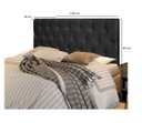 Ver imagem 4 de Cabeceira Cama Box Capitonê Queen 1.58 Jade:Preto