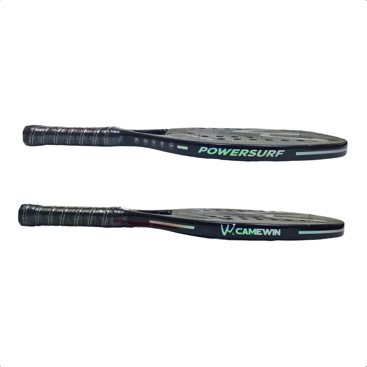 Raquete Beach Tennis Camewin Powersurf 3k Carbon + Brindes - 6