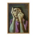 Ver imagem 2 de Quadro Moldurado Mulher Chorando Candido Portinari