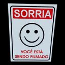 Ver imagem 2 de Placa de Sinalização 15x20 Sorria Voce Esta Sendo Filmado