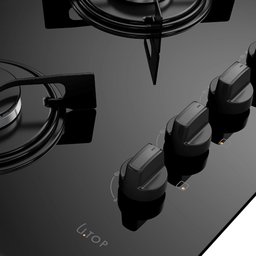Fogão 4 Bocas Embutir Cooktop Mega Chama Elétrico Atlas - 7