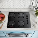 Ver mais imagens de Fogão 4 Bocas Embutir Cooktop Mega Chama Elétrico Atlas