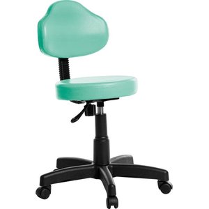 Cadeira Mocho Estética Odontologia Plus Rv Turquesa