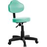 Cadeira Mocho Estética Odontologia Plus Rv Turquesa - 1