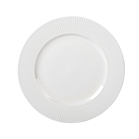 Prato Raso Porcelana New Bone Lavish Branca 26cm L'Hermitage