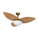 Ver imagem 1 de Ventilador de Teto Infinity Lótus Verde Fumê 3 Pás Freijó 110 V 1025