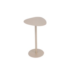 Mesa Lateral Wing Baixa Organica 39x34cm Decoração Moderna:champagne