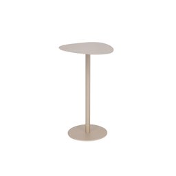Mesa Lateral Wing Baixa Organica 39x34cm Decoração Moderna:champagne - 2