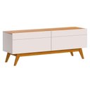 Ver imagem 1 de Rack Bancada Classic 2 Gavetas 1.4 Off White Nature - Imcal