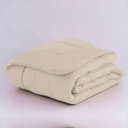 Ver imagem 3 de Edredom Queen Bege + Jogo de Lençol 06 peças Aconchego Dupla Face Casa Dona