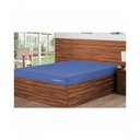 Ver imagem 1 de Capa para Colchão com Zíper Queen Azul Bordados Ricardo