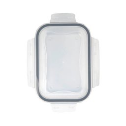 Pote Refratário Retangular com Tampa 1 Litro Mor Glass Forno Micro-ondas e Freezer - 4