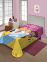 Ver imagem 1 de Cobertor Raschel Plus Disney Charme de Princesas 1,50 M X 2,00 M - Jolitex