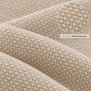 Ver imagem 4 de Cabeceira de Cama King Size Pier 2,23m Estofada Bege com Painel Acolchoado