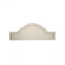 Ver imagem 3 de Cabeceira Casal Luxo 140X60 Off White Tachas Prata