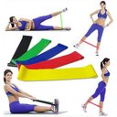 Ver imagem 6 de Kit 5 Faixas Elásticas Com 5 Níveis Fisioterapia