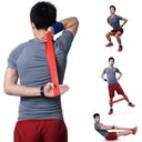 Ver imagem 4 de Kit 5 Faixas Elásticas Com 5 Níveis Fisioterapia