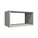 Ver imagem 2 de Nicho Decorativo Retangular 60x30x30 Mdf Plancasa:cinza Cristal Tx