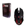 Mouse Gamer Usb Arbor 2400 Dpi Led Vermelho Mymax - 4