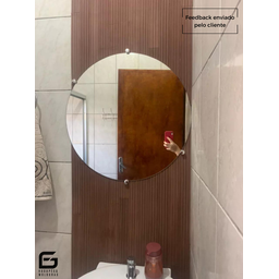 Moldura Painel Ripado Eva Adesivo Urânio 5cmx5mm 5 Metros - Marrom - 5