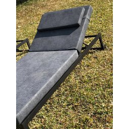 Espreguiçadeira Bogarim para Piscina com Estofada Confortável Impermeável - 3
