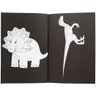 Livro de Colorir Neon Dinossauros com Canetas Fluorescentes - 7