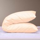 Ver imagem 2 de Travesseiro de Corpo Alinhador de Postura com Capa Macia Percal 140 Fios 100% Algodão Palha Casa Don