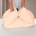 Ver imagem 3 de Travesseiro de Corpo Alinhador de Postura com Capa Macia Percal 140 Fios 100% Algodão Palha Casa Don