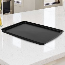 Bandeja Slim Casual Coza 34,6 Cm X 24,5 Cm X 1,5 Cm - Preta - 2