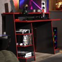 Ver imagem 2 de Mesa Gamer Escrivaninha Mesa de Computador Xp - Preto/vermelho