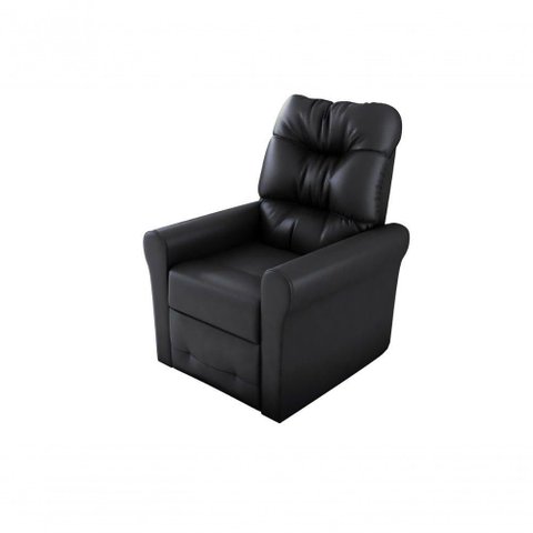 Poltrona Do Papai Reclinável Clio - Preto Corino