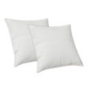 Ver imagem 1 de Kit 2 Capas Almofadas Luxo 50 X 50cm com Ziper Capri Branca