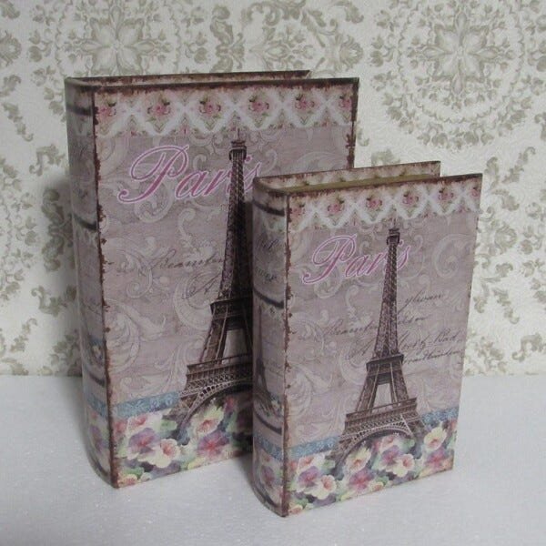 LIVROS DECORATIVOS - 2 PEÇAS - 1