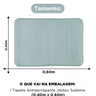 Tapete de Banheiro Super Soft Antiderrapante 60x40 - 2
