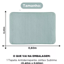 Ver imagem 2 de Tapete de Banheiro Super Soft Antiderrapante 60x40